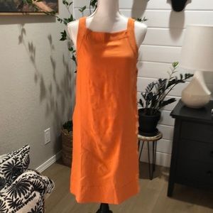 Linen shift dress